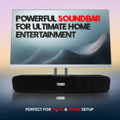 Bluetooth Soundbar 10W Super Bass Wireless Speaker Soroo SR 588 Black