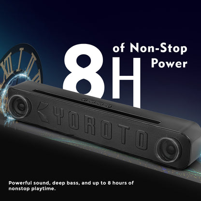 Wireless Speaker Soundbar 20W High Performance Audio 6H Playtime Soroo SP 25
