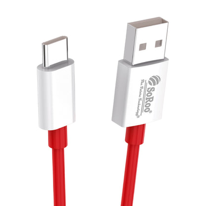 USB to Type-C Data Cable | 120W Fast Charging & High-Speed Data Transfer Soroo SR-DT1
