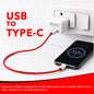 USB to Type-C Data Cable | 120W Fast Charging & High-Speed Data Transfer Soroo SR-DT1