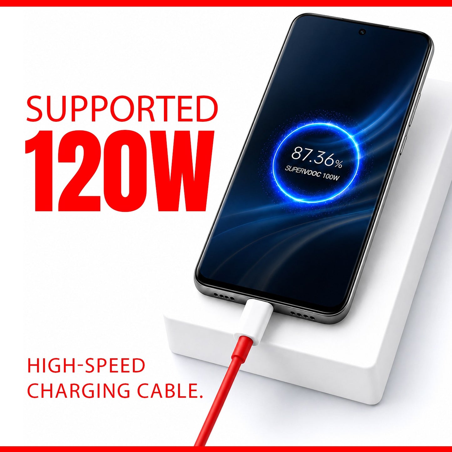 USB to Type-C Data Cable | 120W Fast Charging & High-Speed Data Transfer Soroo SR-DT1