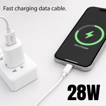 iPhone Cable | 28W Type-C to Lightning Fast Charging Cable with Smart Chip – Soroo SR-DT2