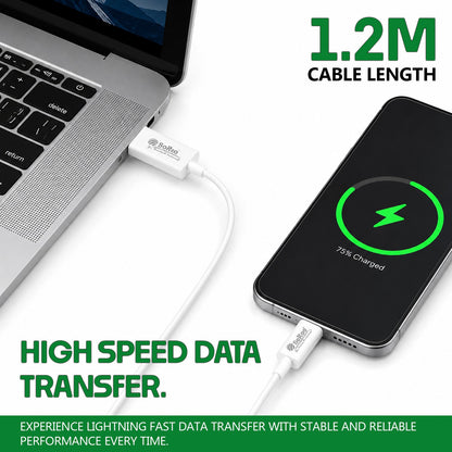 USB to Lightning Data Cable | 120W Fast Charging, 1.2 Meter Cable Soroo SR-DT5