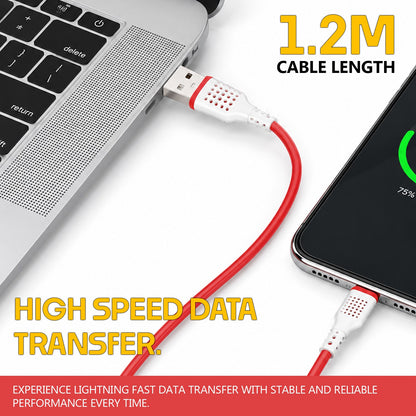 USB to Type-C Data Cable | 75W Fast Charging, 1.2 Meter Cable Soroo SR-DT7