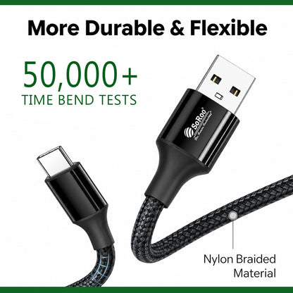 USB to Type-C Data Cable | 120W High-Speed Charging Cable Soroo SR-DT8