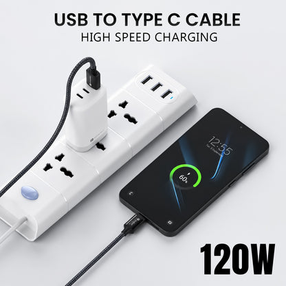 USB to Type-C Data Cable | 120W Fast Charging, 2 Meter Cable Soroo SR-DT9