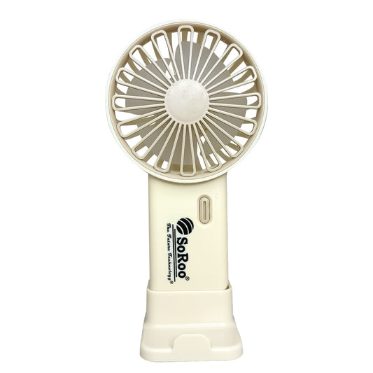 Portable Rechargeable Hand Fan Type C 6000RPM Soroo SR-FN01 Multicolor