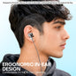 Type C Wired Earphones with Mic | Soroo SR-ITUNE7 In-Ear Earphones – Grey
