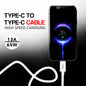 Fast Charging Cable 13A | 65W | Soroo SR-PD08 High Speed Charging Cable – White