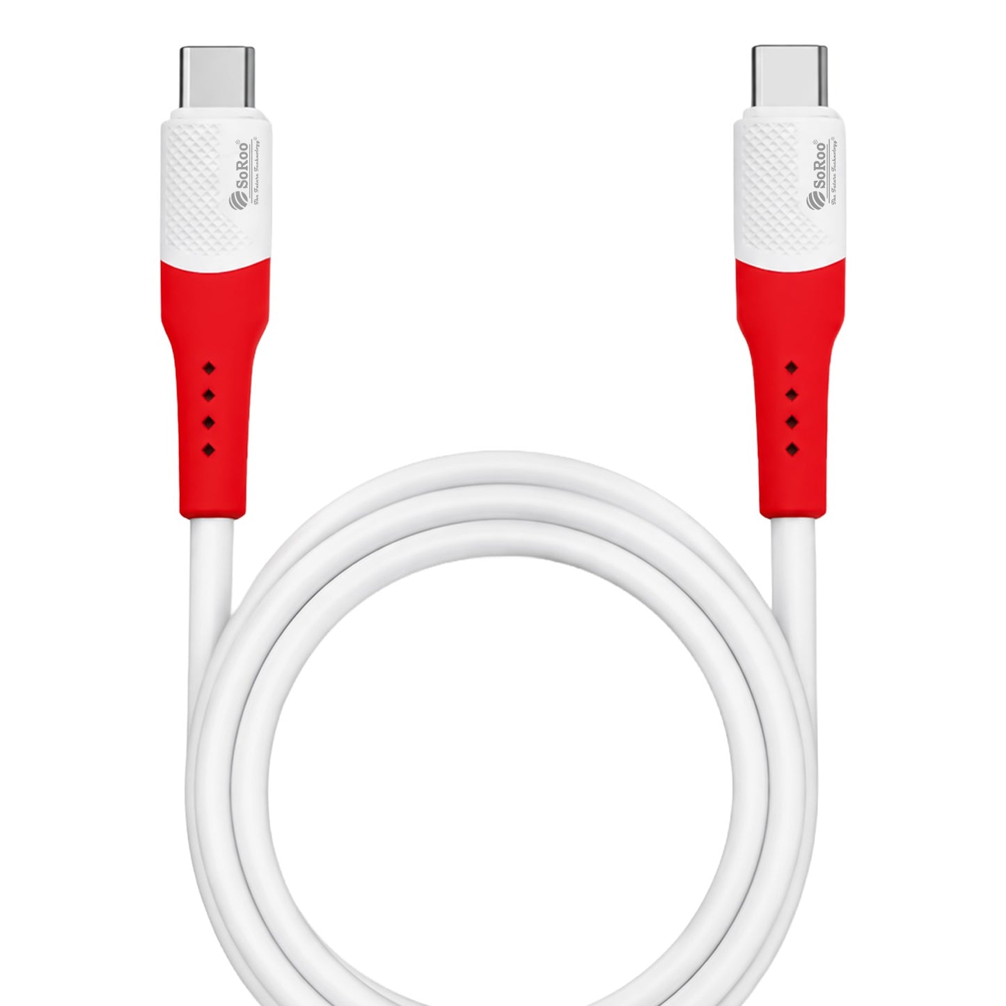 Fast Charging Cable 120W | Soroo SR-PD09 High Speed Charging & Data Cable – White