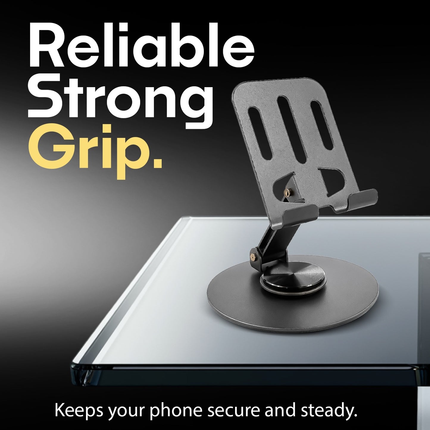 Mobile Holder | Soroo SR-Z2.2-GREY 360° Rotatable Adjustable Folding Phone Stand