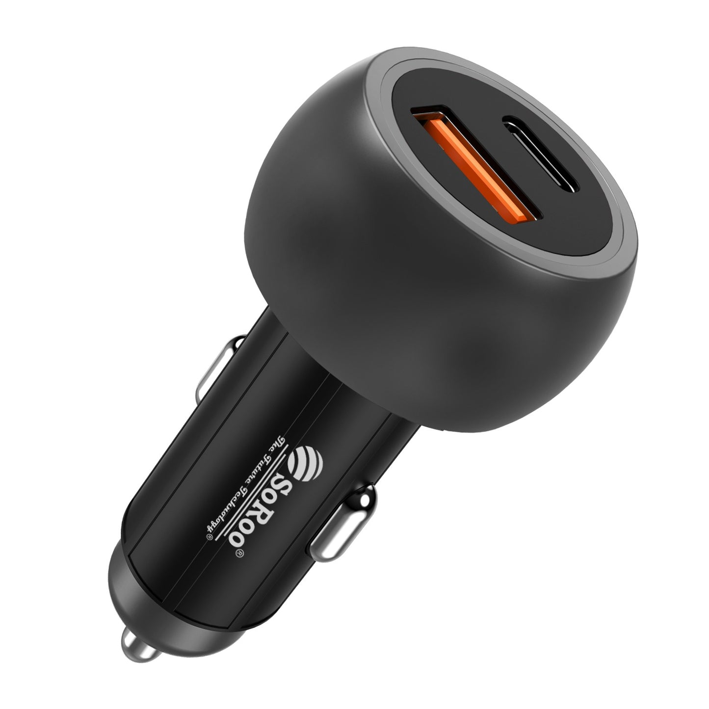 Car Charger | 120W Fast Charging Type-C PD + USB Dual Output Soroo SR C-21