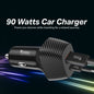 Car Charger | 90W Fast Charging Type-C PD + USB Dual Output Soroo SR C-22