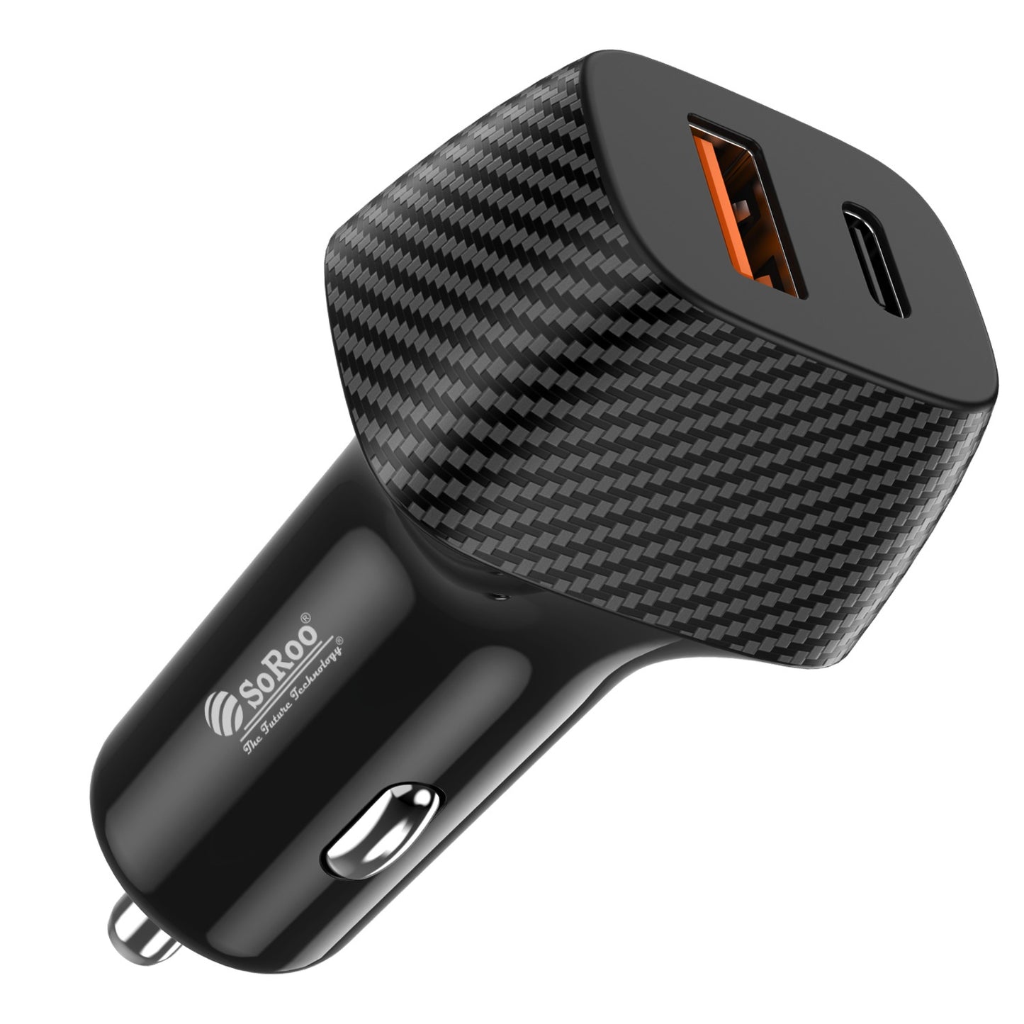 Car Charger | 90W Fast Charging Type-C PD + USB Dual Output Soroo SR C-22