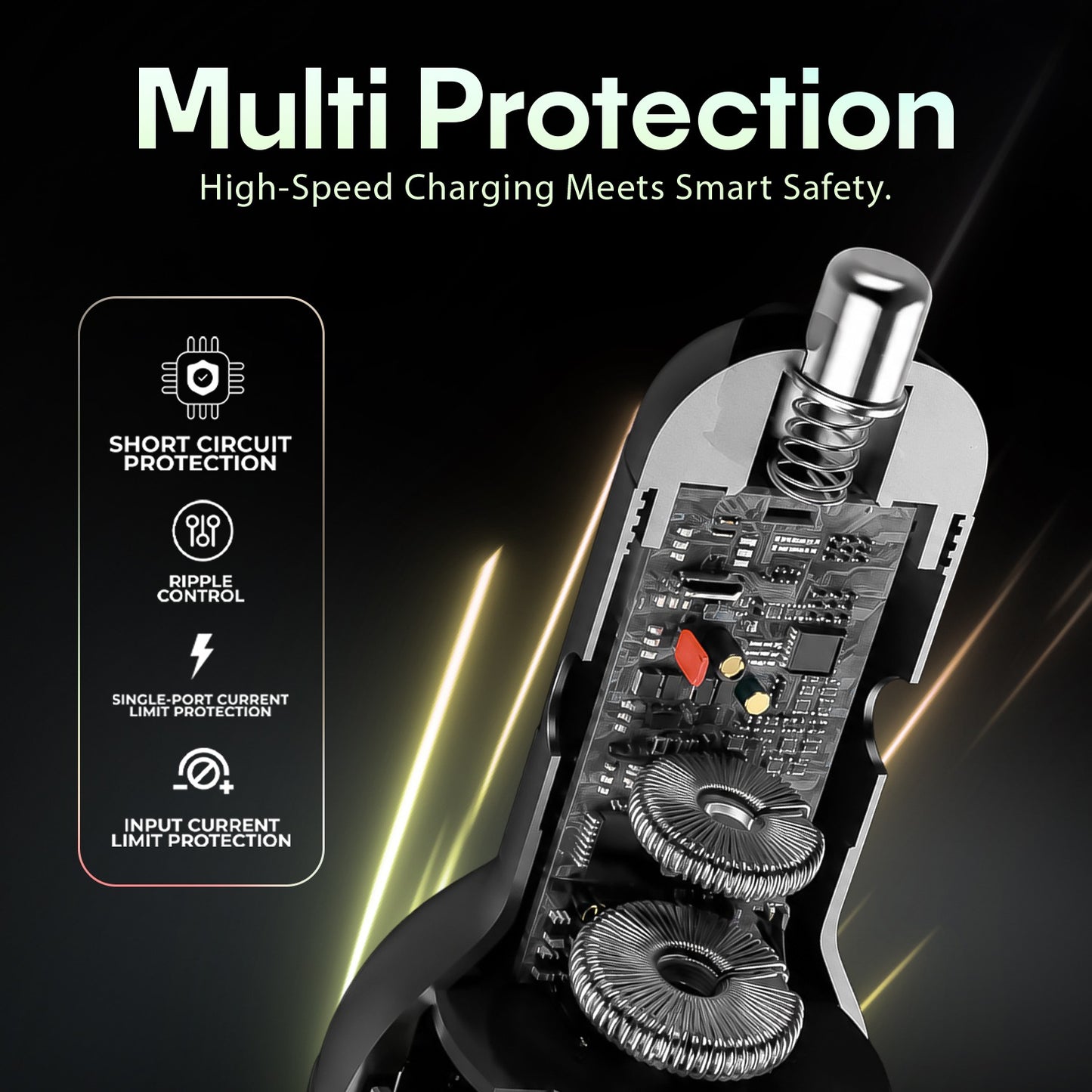 Car Charger | 90W Fast Charging Type-C PD + USB Dual Output Soroo SR C-22