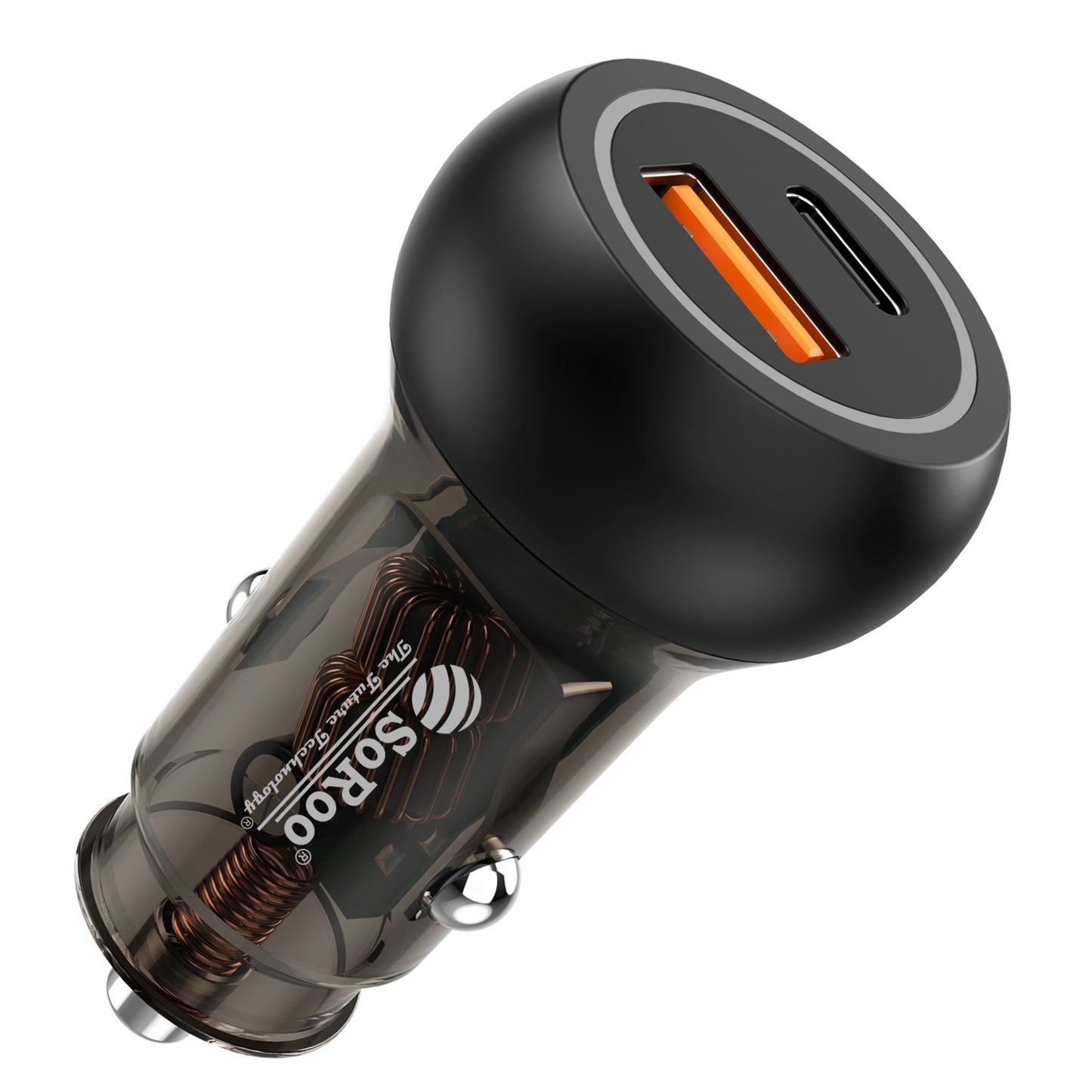 Car Charger | 120W Fast Charging Type-C PD + USB Dual Output Soroo SR C 20