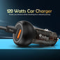 Car Charger | 120W Fast Charging Type-C PD + USB Dual Output Soroo SR C 20