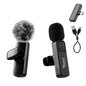 Wireless Microphone ANC ENC Charging Case 70Hr Soroo SR Collar 04 Black