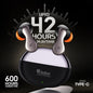 TWS Bluetooth Earbuds | 42 Hours Playtime, ANC Noise Cancellation & BT 5.4 Soroo VIBE PODS