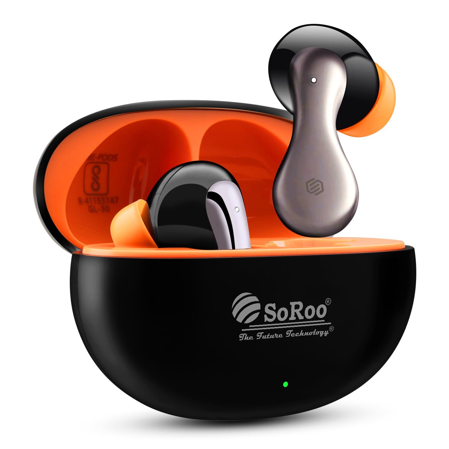 TWS Bluetooth Earbuds | 42 Hours Playtime, ANC Noise Cancellation & BT 5.4 Soroo VIBE PODS