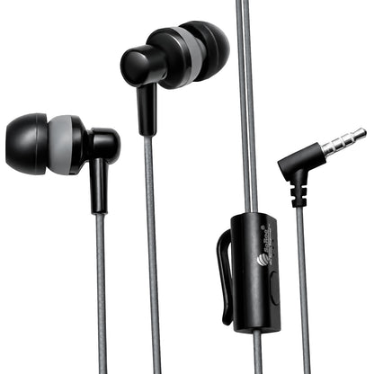 Wired Earphones with Mic | Soroo YO-A34 AUX Earphones – Grey
