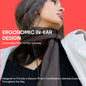 Wired Earphones with Mic | Soroo YO-A55 13mm Dynamic Driver AUX Earphones – Black
