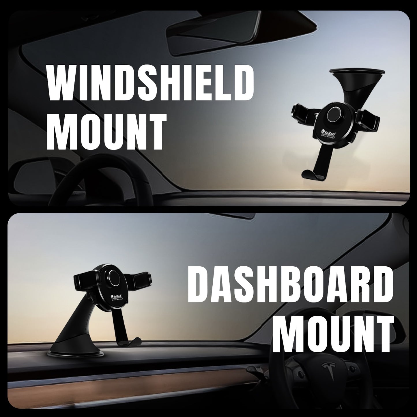 Car Mobile Holder 360° Touch Lock Strong Suction Soroo CH-14
