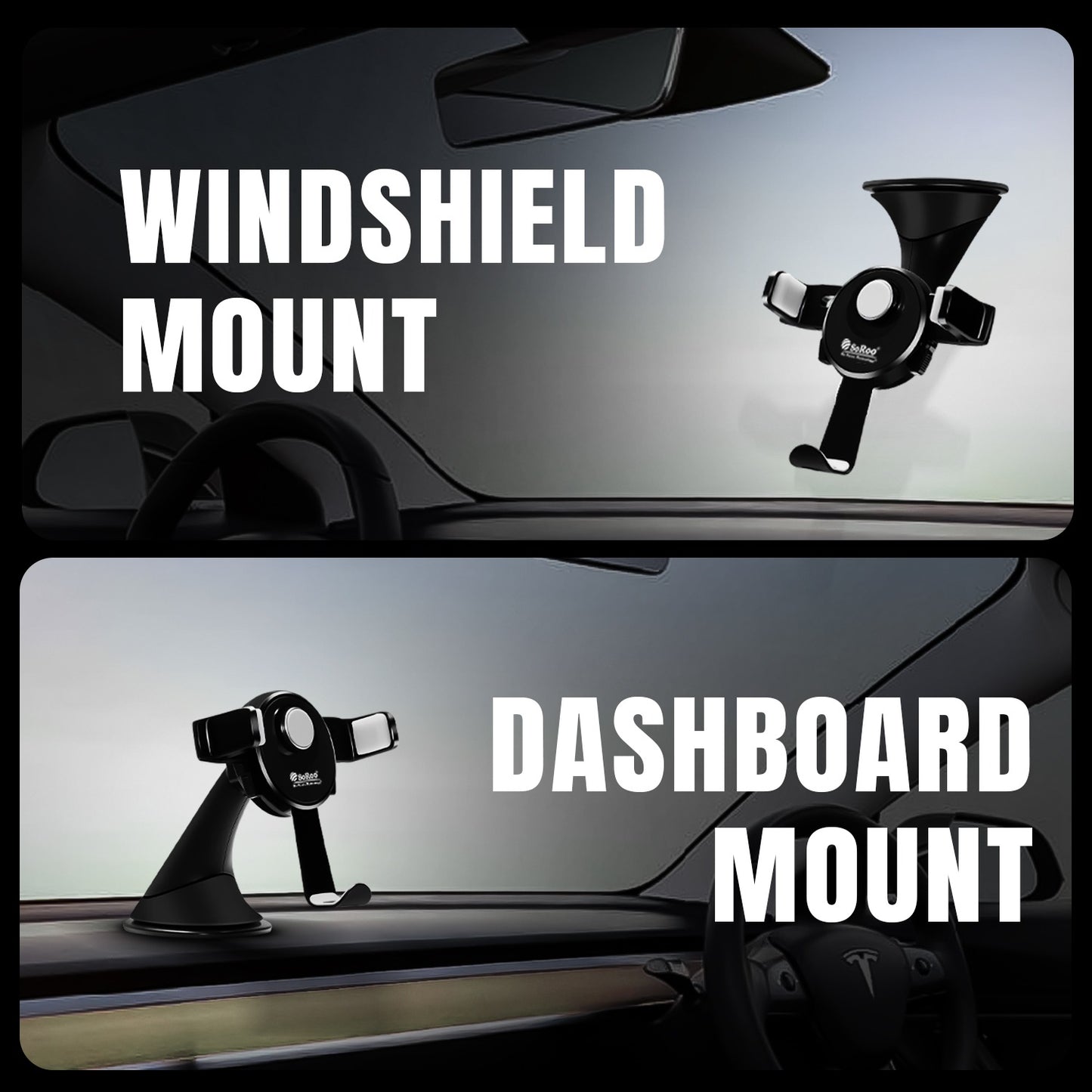Car Mobile Holder 360° Touch Lock Strong Suction Soroo CH-14