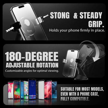Car Mobile Holder 360° Touch Lock Strong Suction Soroo CH-14