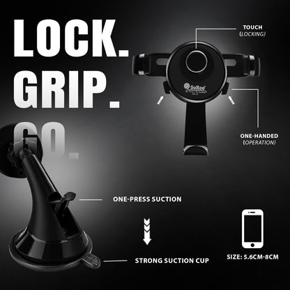 Car Mobile Holder 360° Touch Lock Strong Suction Soroo CH-14