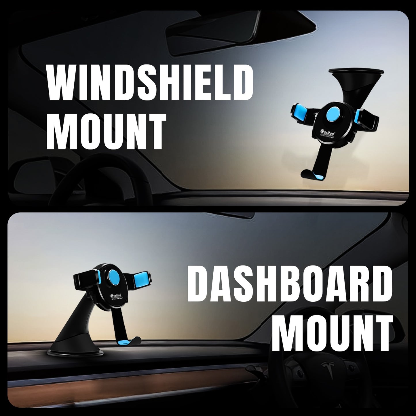 Car Mobile Holder 360° Touch Lock Strong Suction Soroo CH-14