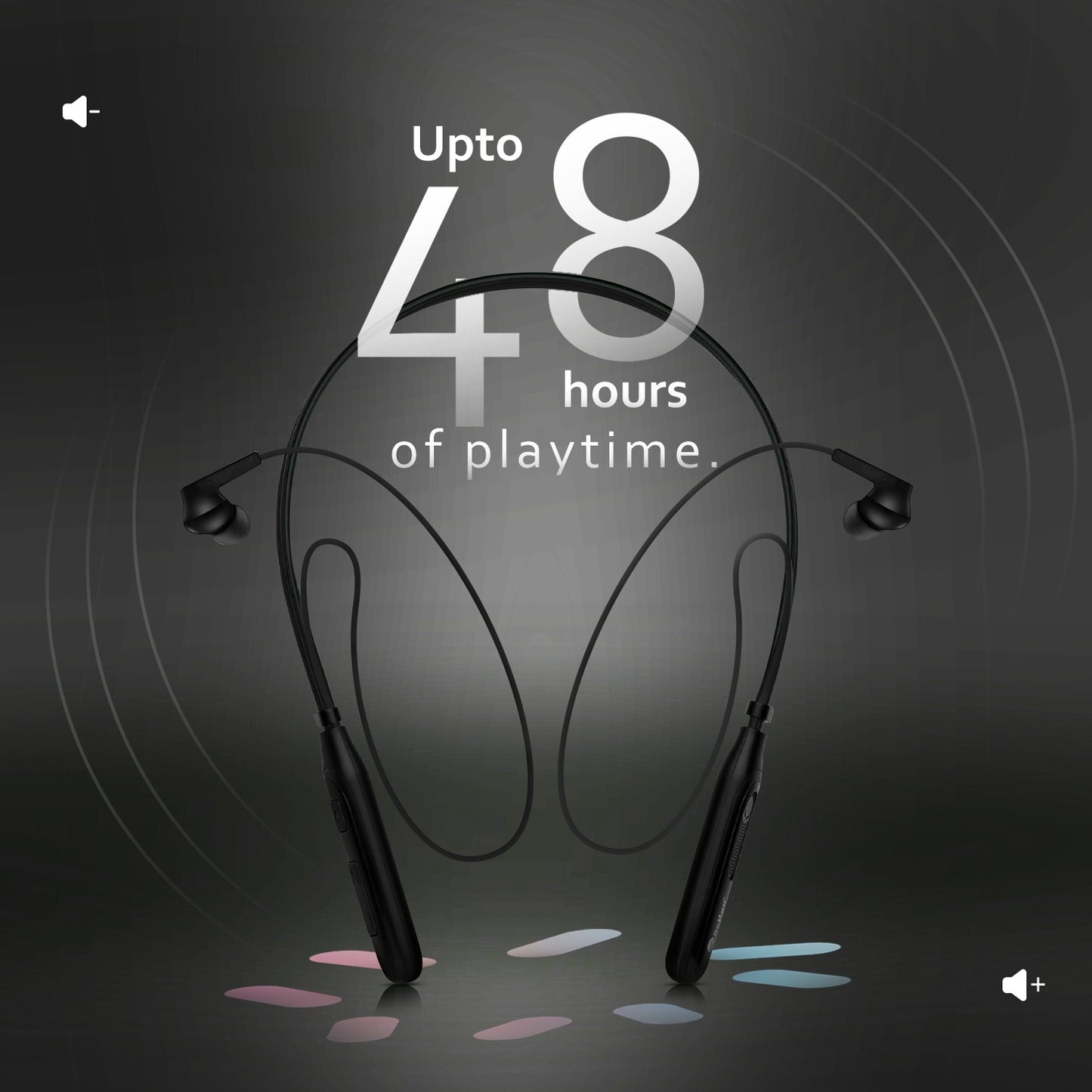 Bluetooth Neckband 48Hr ENC Fast Charging Soroo DHOOM 1