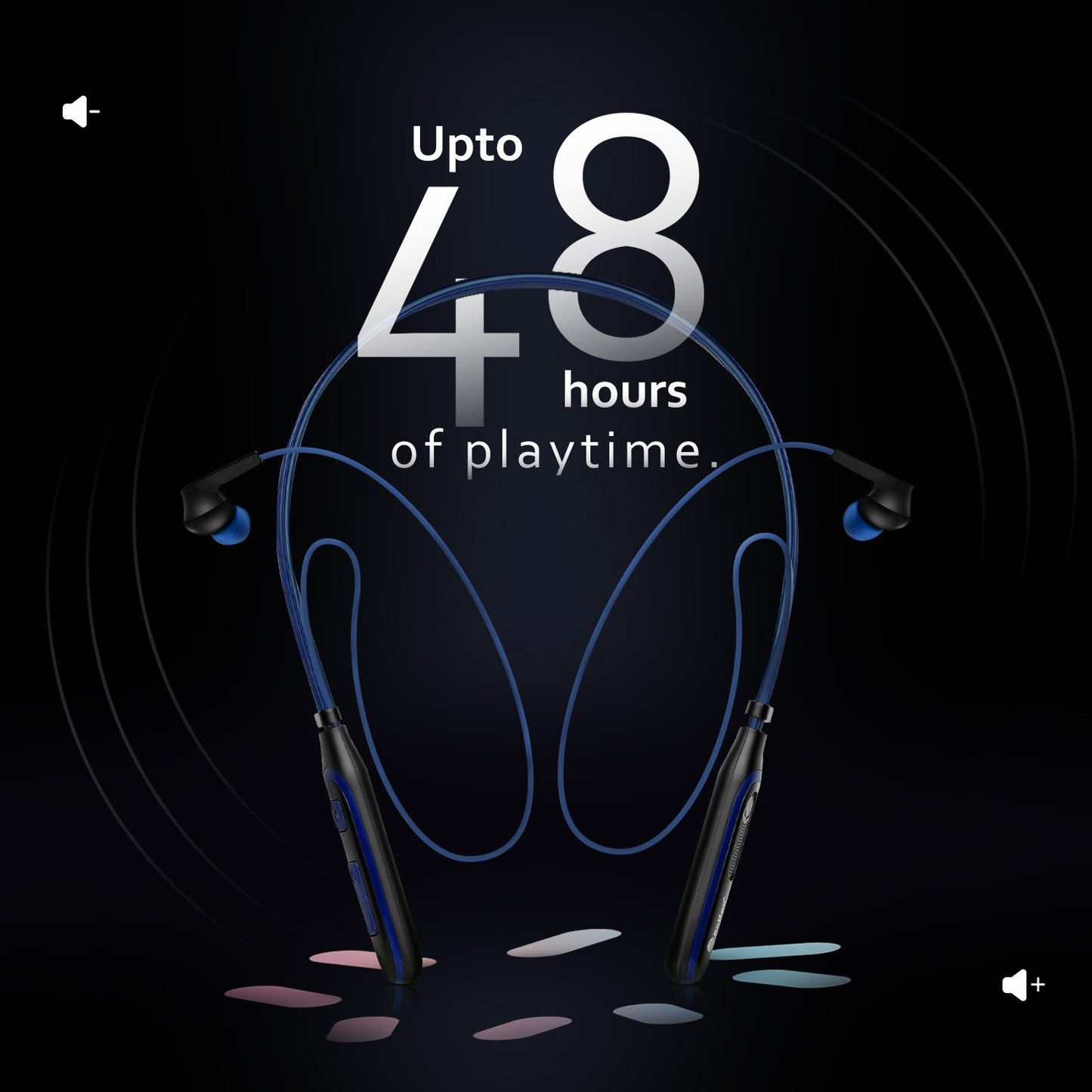 Bluetooth Neckband 48Hr ENC Fast Charging Soroo DHOOM 1