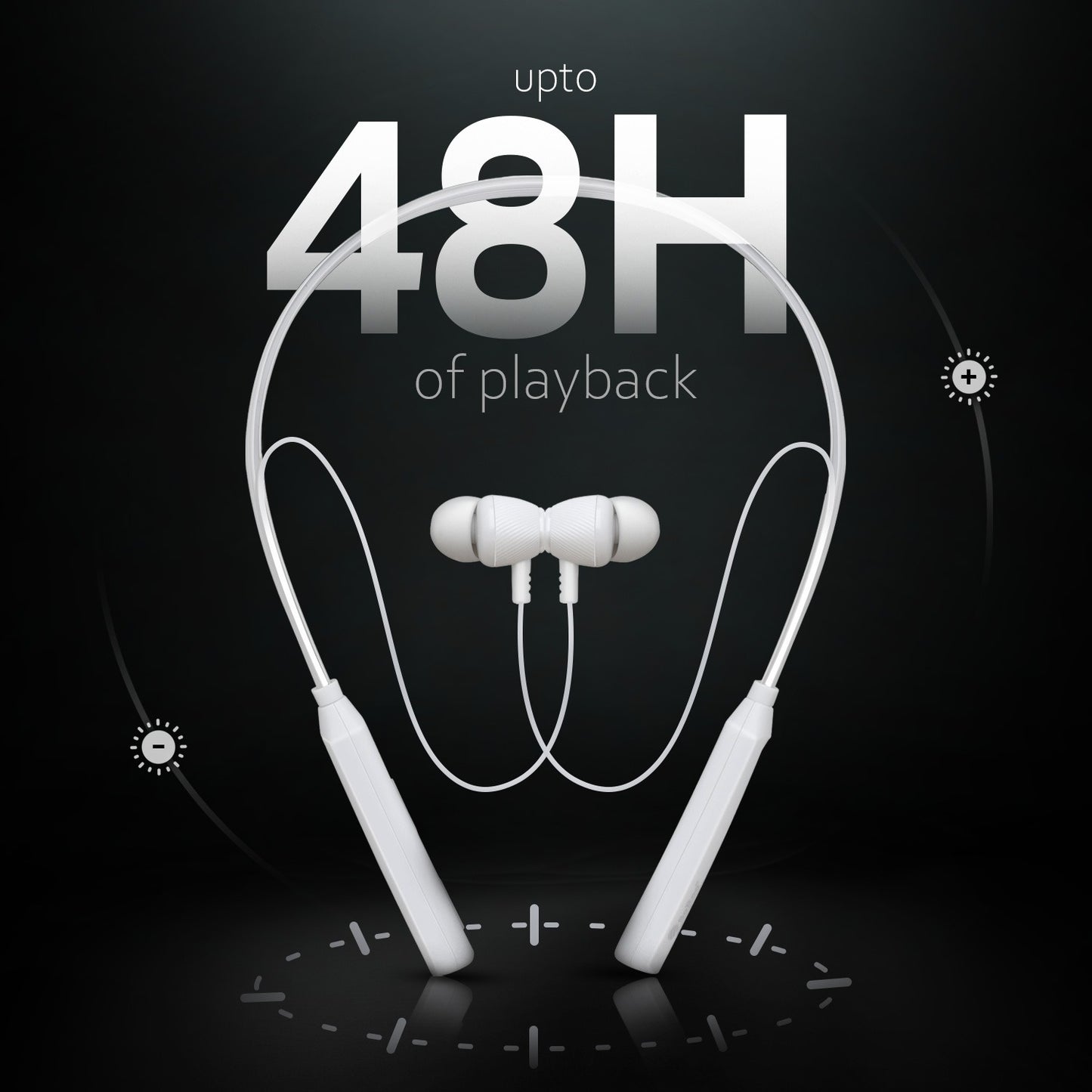 Bluetooth Neckband 48Hr Deep Bass Hands Free Calling Soroo DHOOM 4