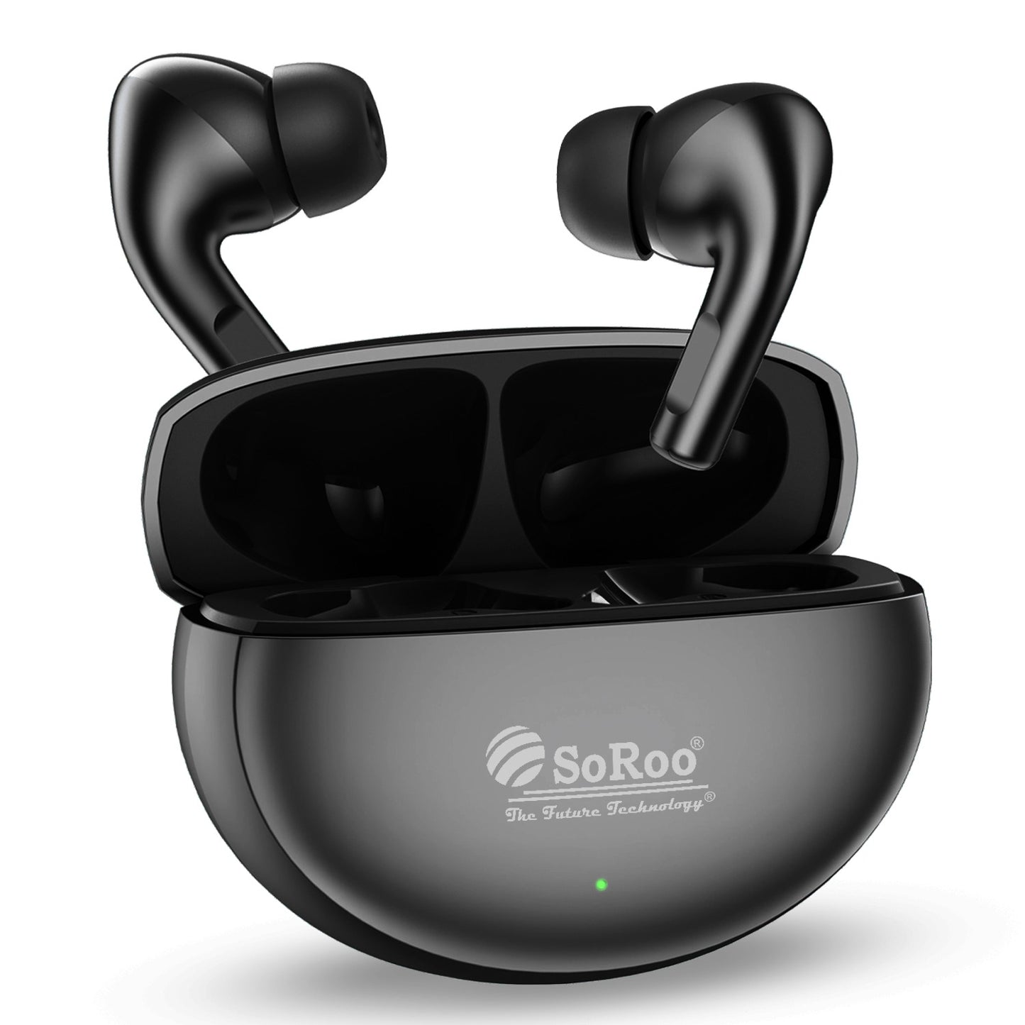 True Wireless Earbuds 48H Playback AI ENC Dual Mic Soroo Buds 31 Glossy Blue
