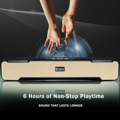 Wireless Speaker Soundbar 20W High Performance Audio 6H Playtime Soroo SP 25