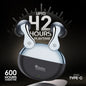 TWS Bluetooth Earbuds | 42 Hours Playtime, ANC Noise Cancellation & BT 5.4 Soroo VIBE PODS