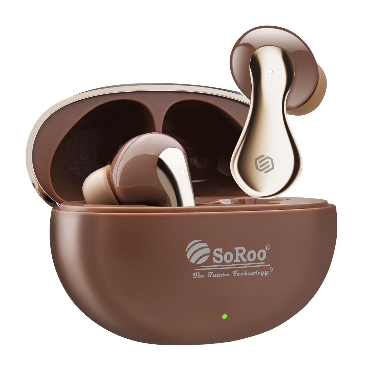 TWS Bluetooth Earbuds | 42 Hours Playtime, ANC Noise Cancellation & BT 5.4 Soroo VIBE PODS