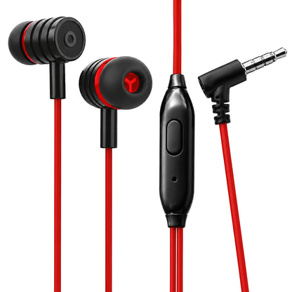 Wired Earphones with Mic | Soroo YO-A37 13mm Dynamic Driver AUX Earphones – Blue