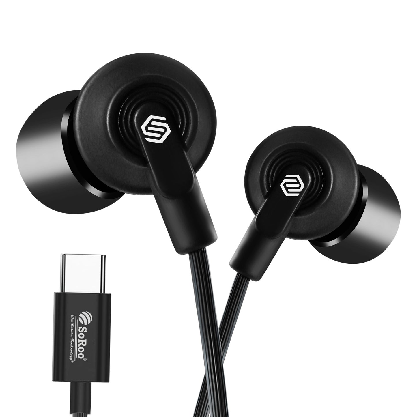 Wired Earphone High Bass Type C Magnetic Mic Soroo I-Tune 1