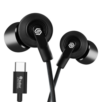 Wired Earphone High Bass Type C Magnetic Mic Soroo I-Tune 1