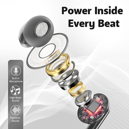 Wired Earphone High Bass Type C Magnetic Mic Soroo I-Tune 1