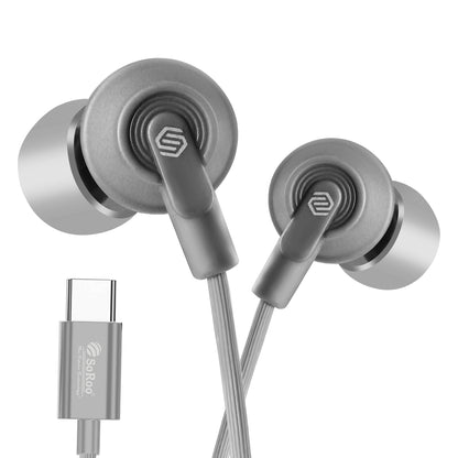Wired Earphone High Bass Type C Magnetic Mic Soroo I-Tune 1