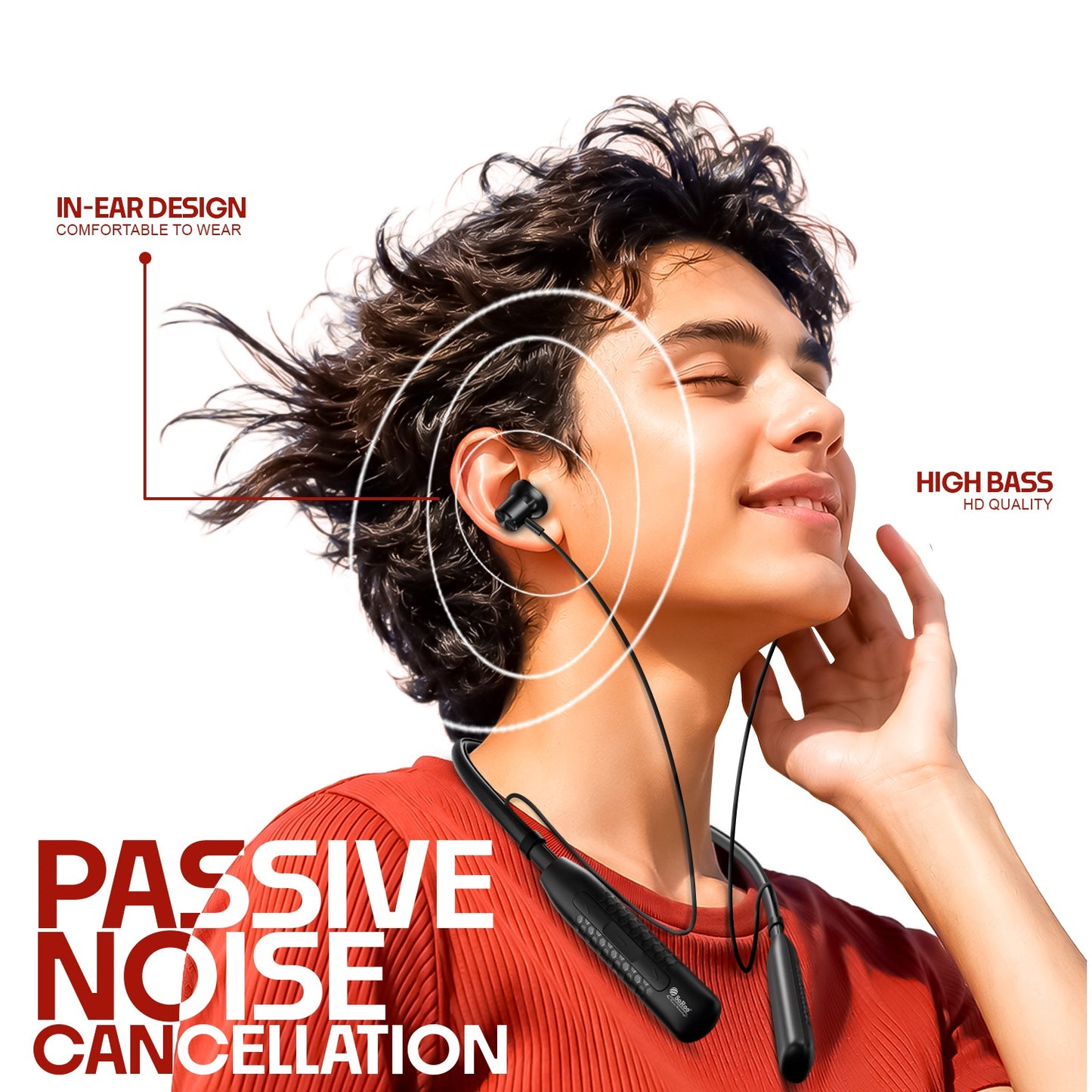 Wireless Neckband 44H Playtime Type-C Fast Charging Magnetic Design Soroo i Neck 85