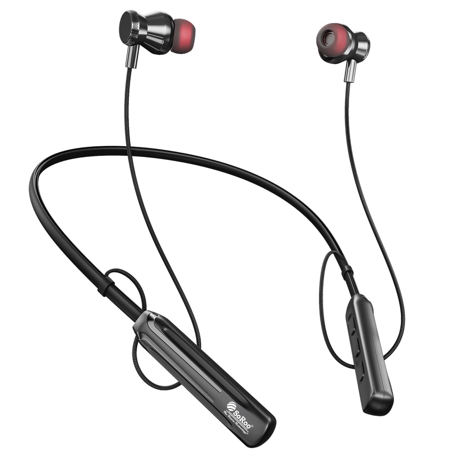 Wireless Neckband Bluetooth 5.4 Deep Bass 42H Playtime Magnetic Design Soroo i Neck 90