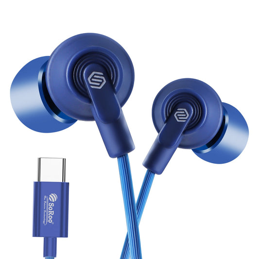 Wired Earphone High Bass Type C Magnetic Mic Soroo I-Tune 1