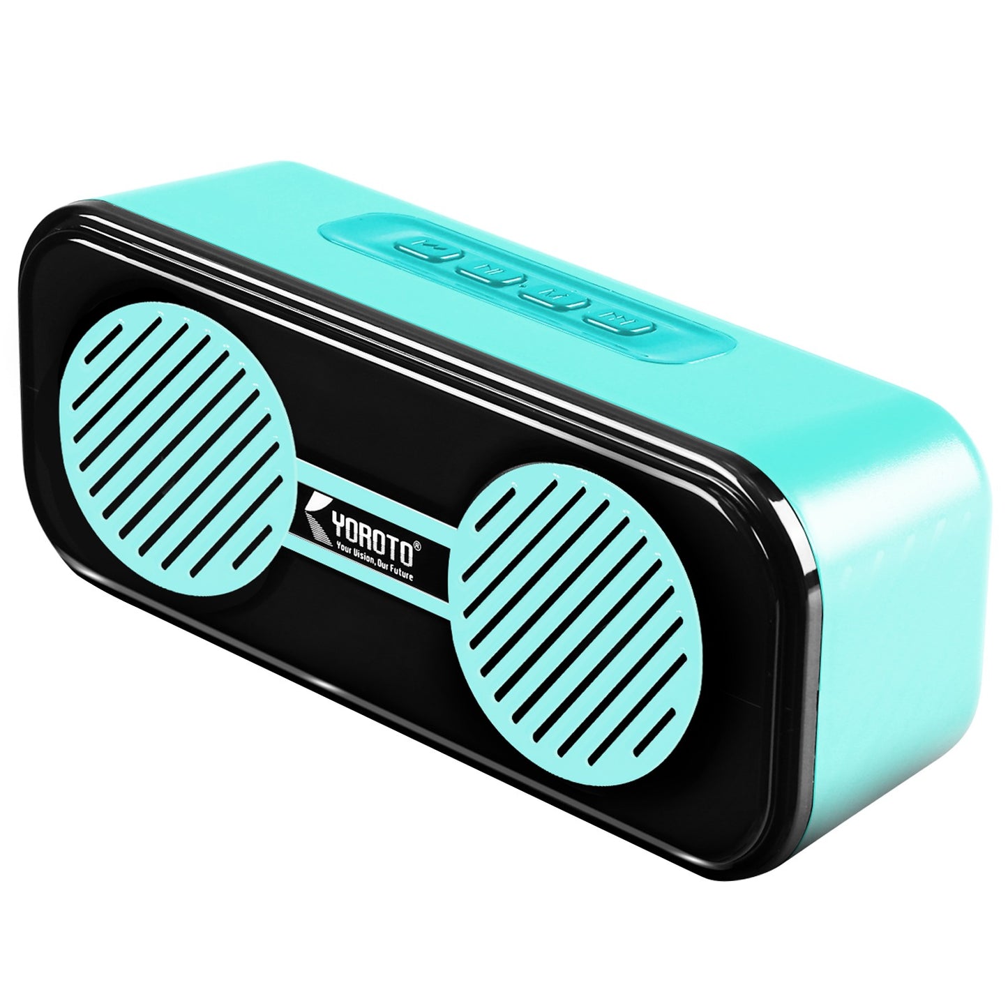 Wireless Bluetooth Speaker 15W with Retro Design & Memory Card Support – Multicolor Cluxe YO-440 BTL