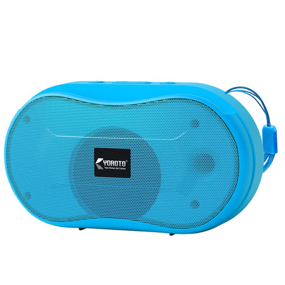 10W Wireless Bluetooth Portable Speaker | Up to 3 Hours Playback, YOROTO Signature Sound & TWS | Yoroto YO-389 – Yellow/Sky Blue/Orange/Grey/Black