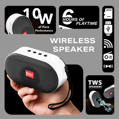 Portable Bluetooth Speaker High Bass YOROTO A012 Wireless Speaker