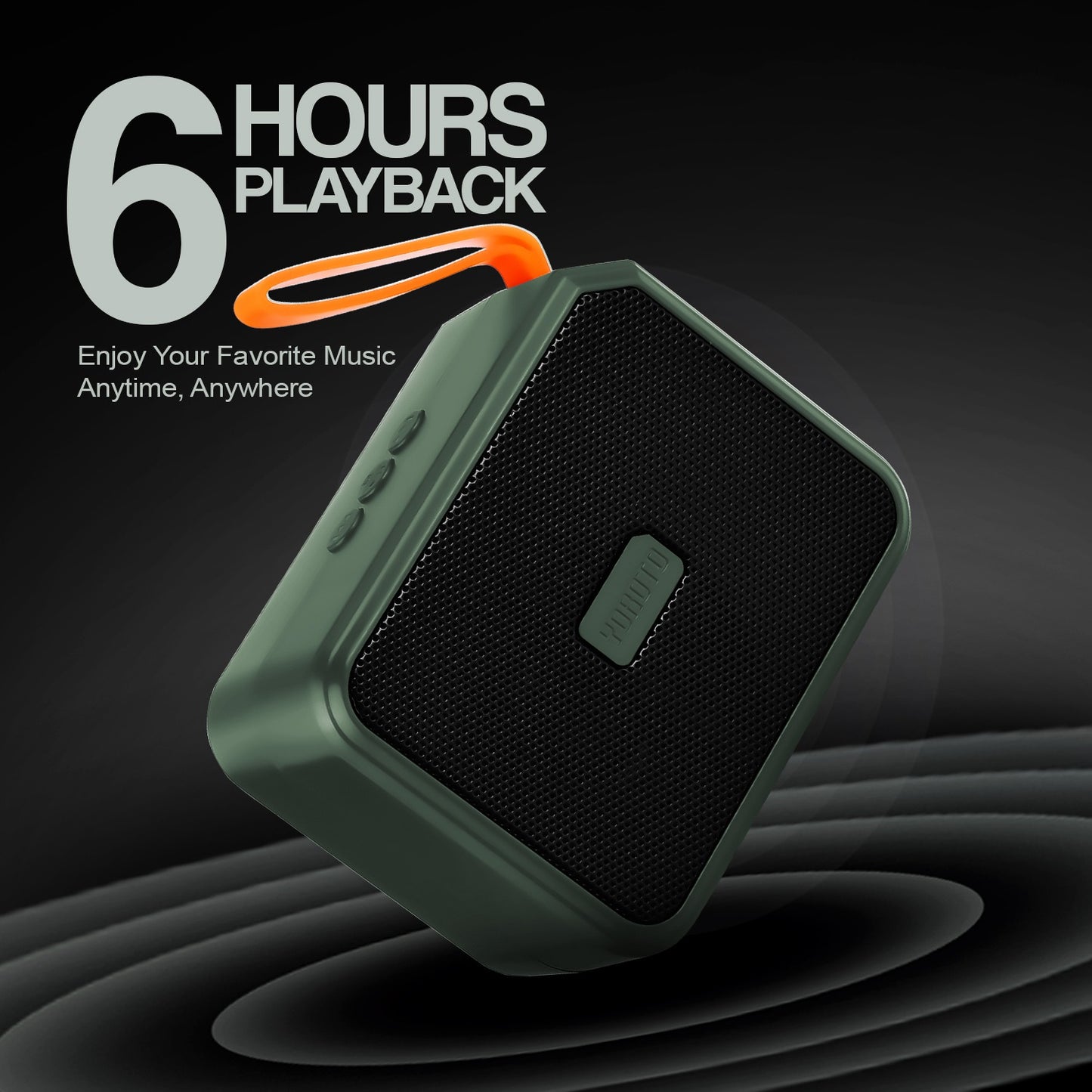 Wireless Bluetooth Speaker 8W 6H Playback TWS Pairing All-In-One Connectivity YOROTO YO-353